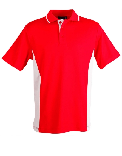 Picture of Winning Spirit, Kids TrueDry Contrast S/S Polo